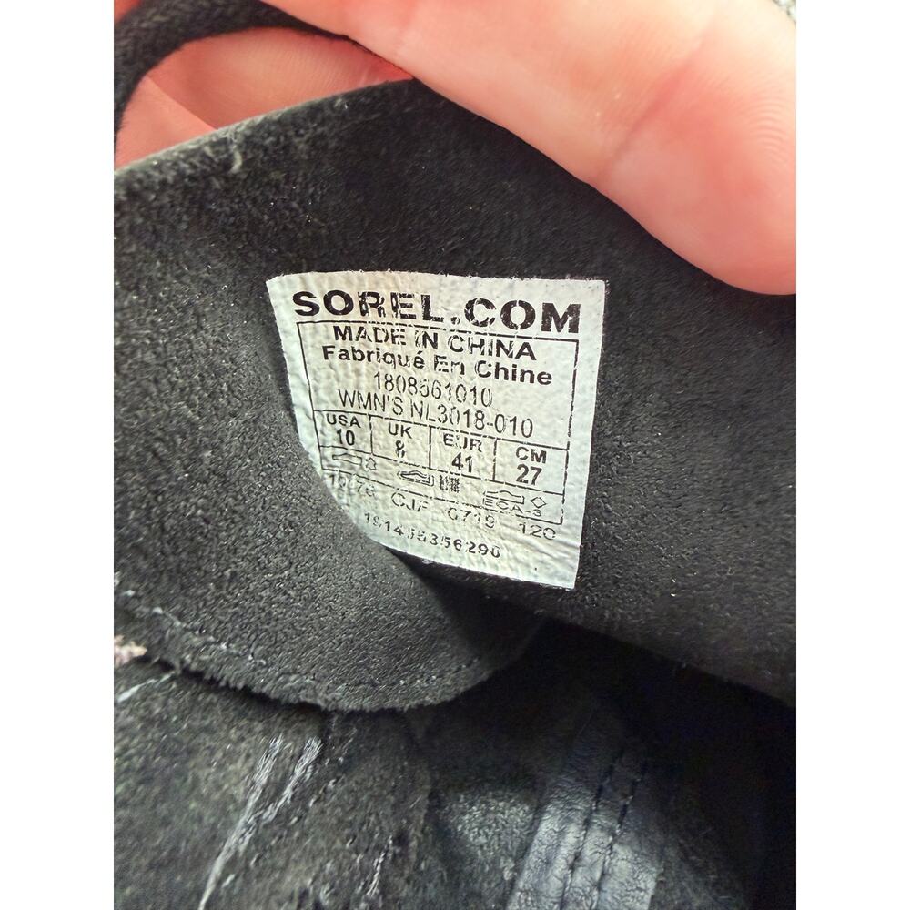 Sorel Joan of Artic Wedge ll boots women's size 10 - Picture 6 of 7